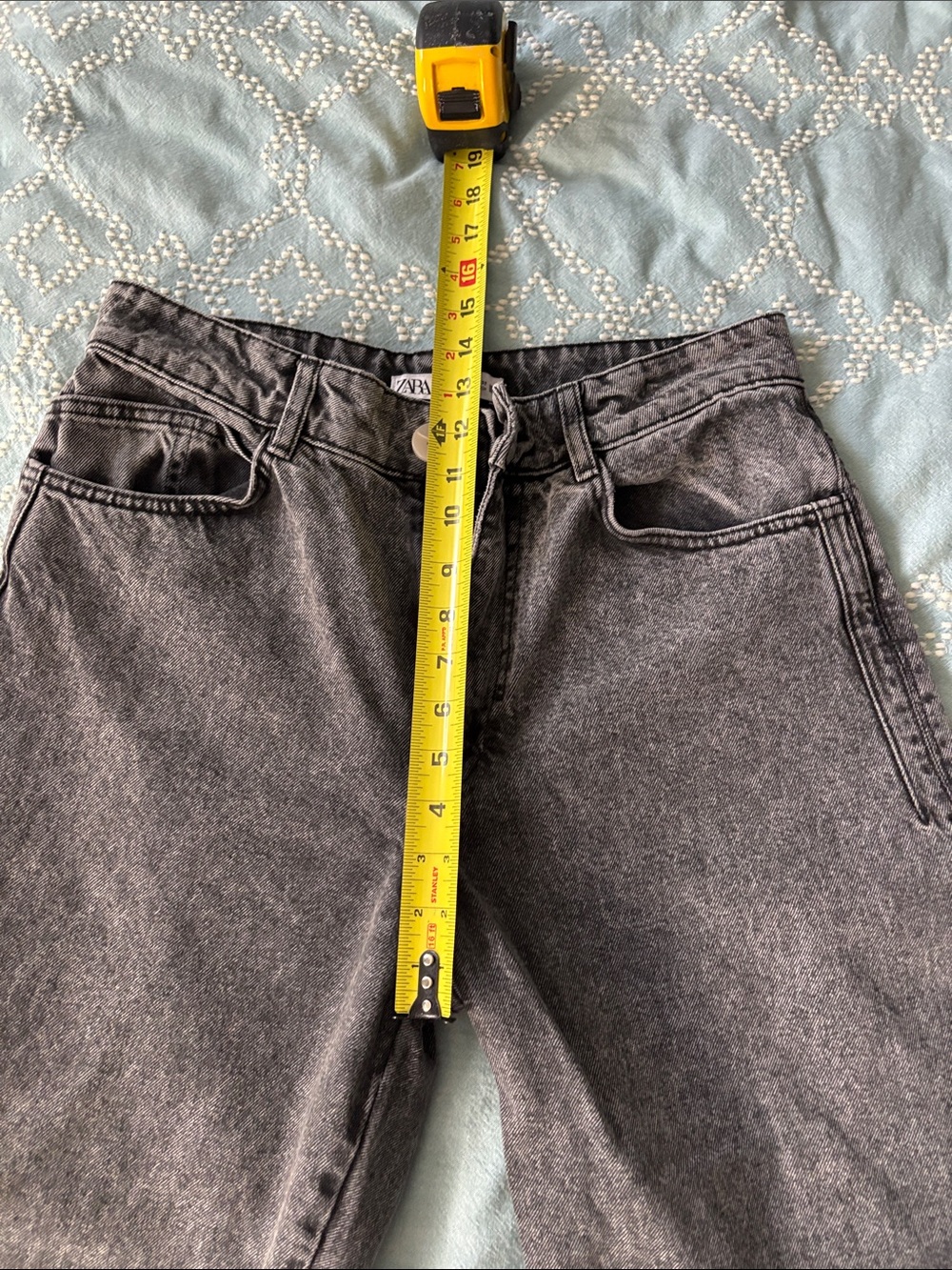 Zara high waisted wide leg jeans - Picture 9 of 9